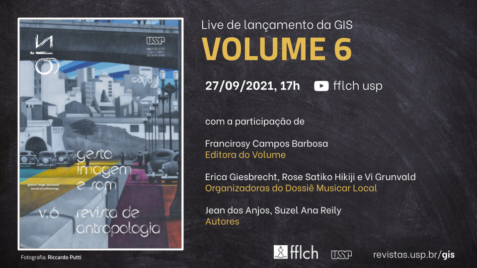 Live releasing Volume 6 of Revista GIS