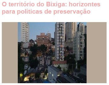 Event at CPF-SESC on the territory of Bixiga, organized by Luís Michel Françoso (PPGAS-USP), on 02/14 and 16/2022