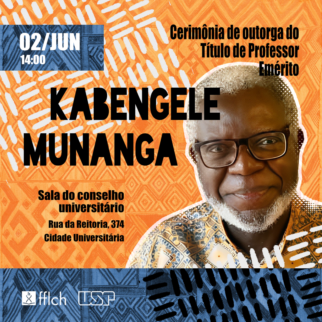 Cerimônia de outorga do título de Professor Emérito a Kabengele Munanga