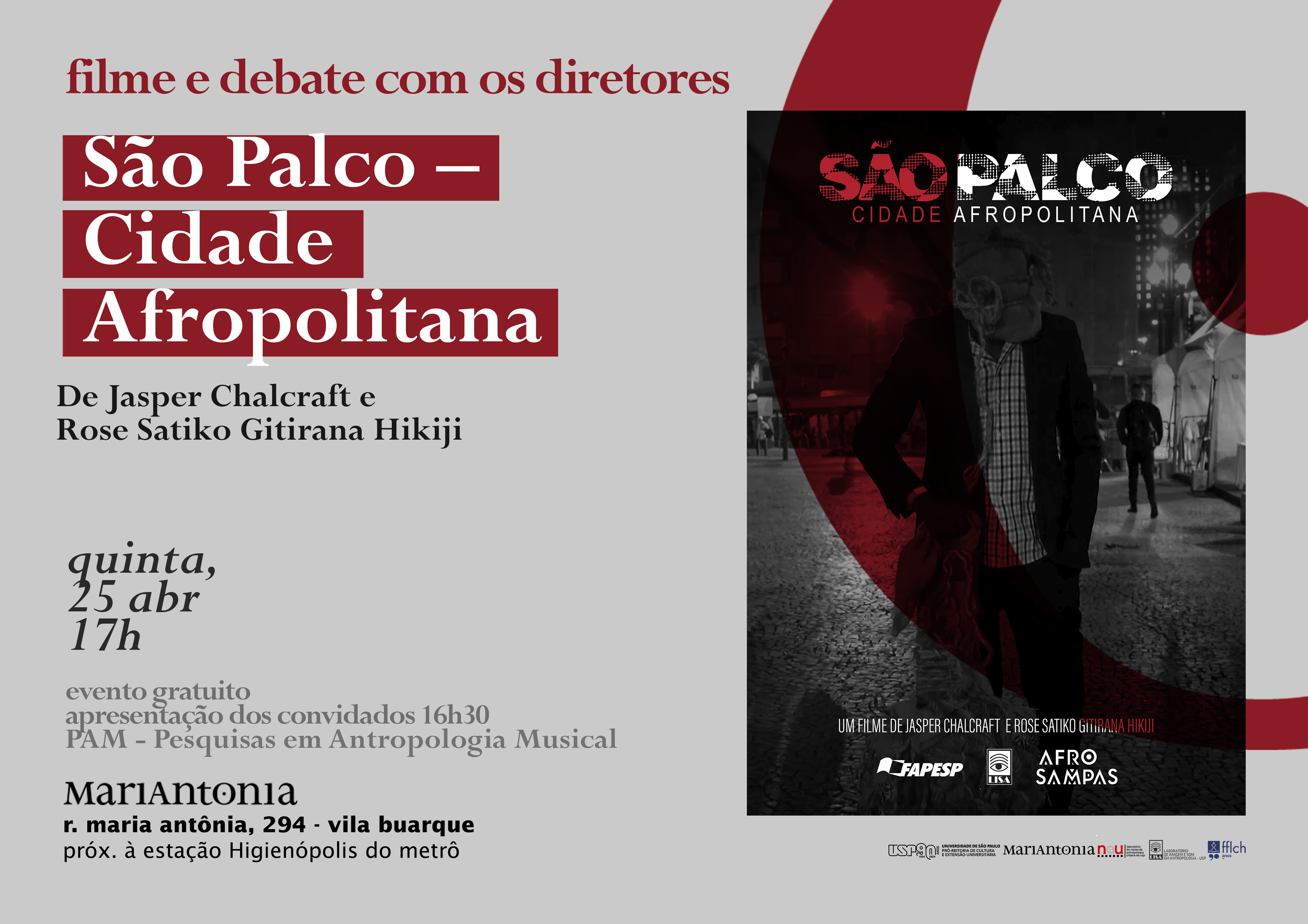Premiere of the film "São Palco - Afropolitan City"