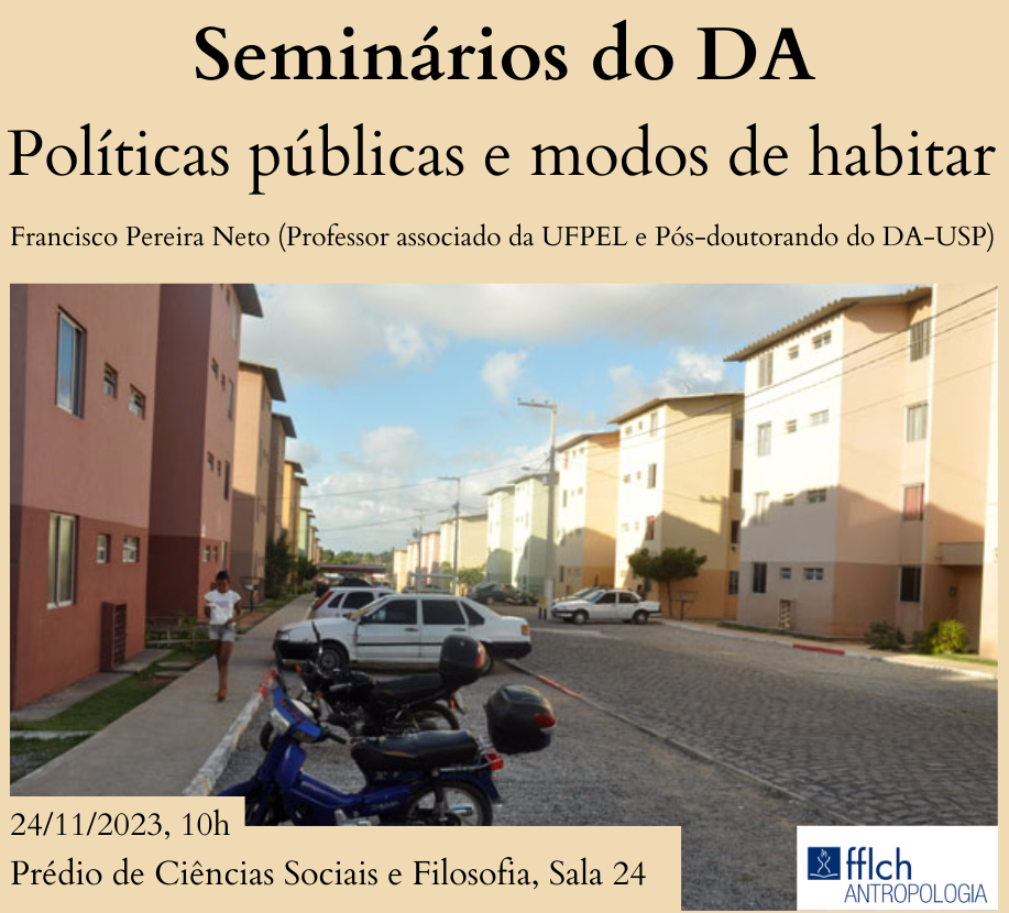 Seminários do DA - Políticas públicas e modos de habitar